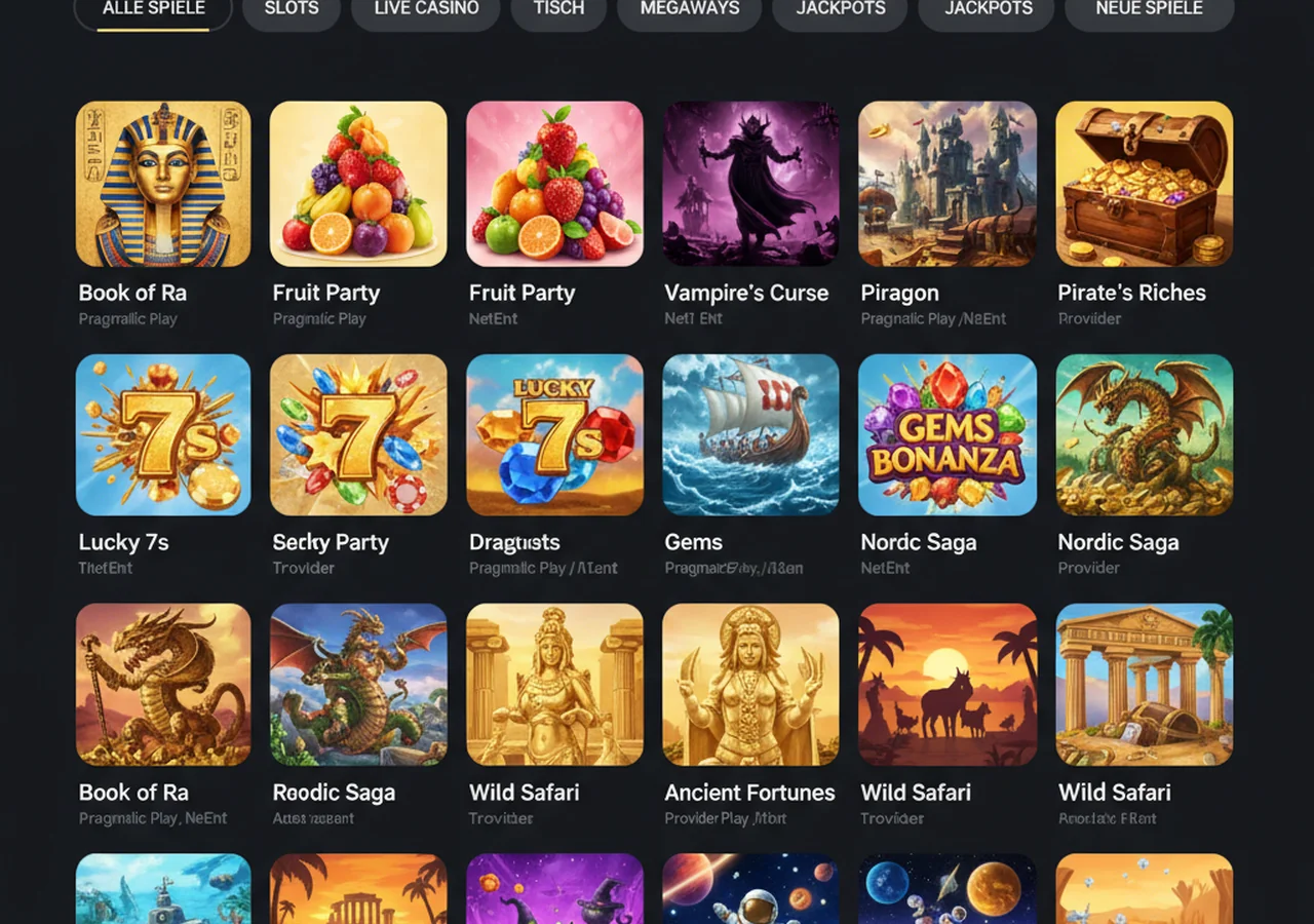 Spielangebot bei Million – Million